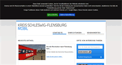 Desktop Screenshot of kreis-schleswig-flensburg-mobil.de